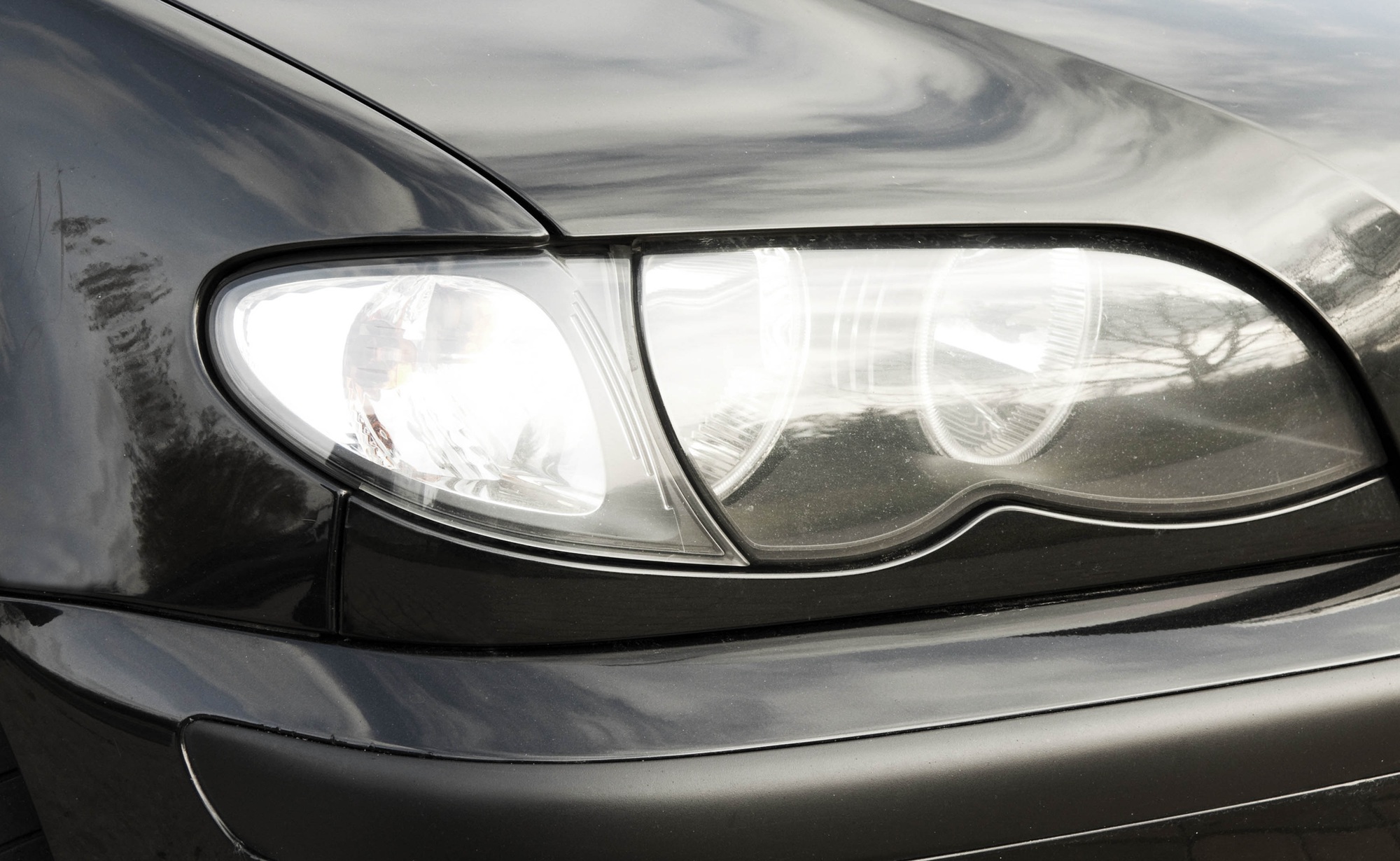 Car front close up