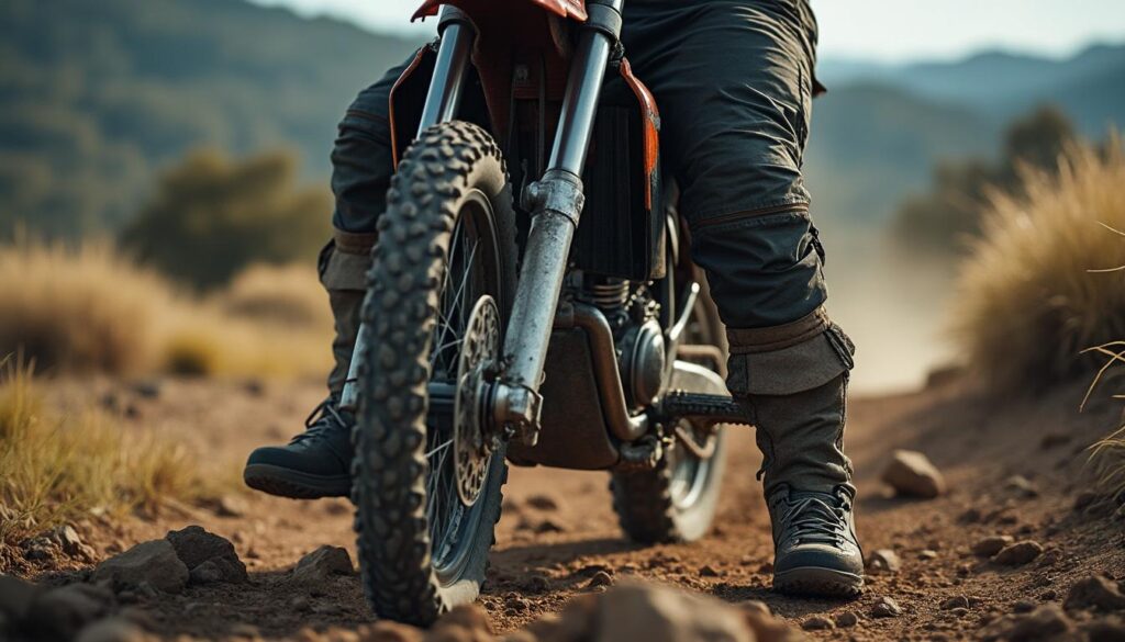 découvrez les avantages des pantalons moto off-road, conçus spécialement pour les motards en quête de sensations fortes. alliant protection, confort et style, ces pantalons vous offrent une liberté de mouvement optimale tout en vous assurant une sécurité renforcée sur tous types de terrains. préparez-vous à vivre des aventures inoubliables avec l'équipement idéal pour les passionnés de moto.