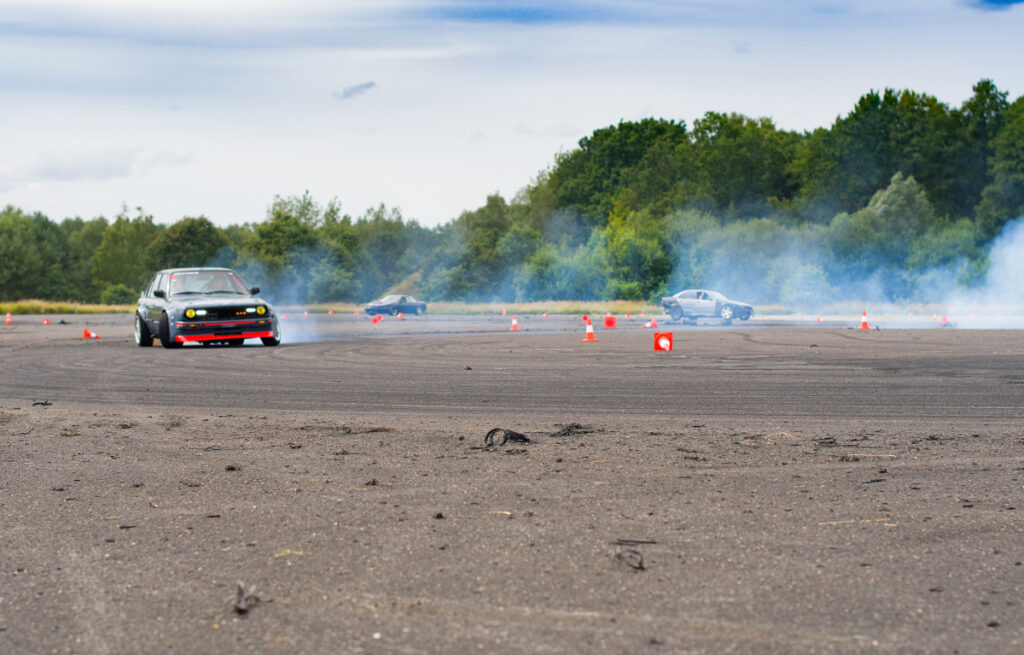 car drifting