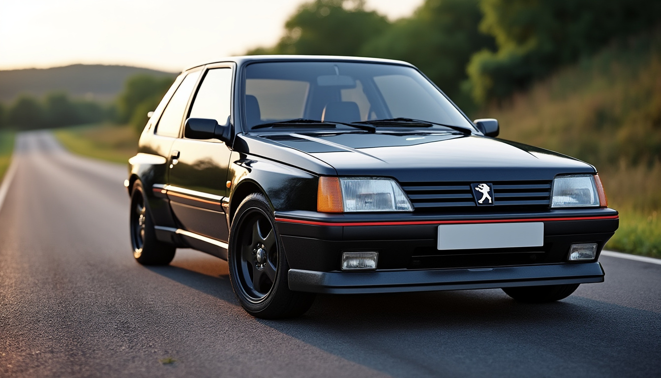 découvrez la peugeot 309 gti 16 soupapes turbo, une sportive mythique très recherchée par les collectionneurs pour sa motorisation puissante et sa rareté sur le marché de l’automobile classique.