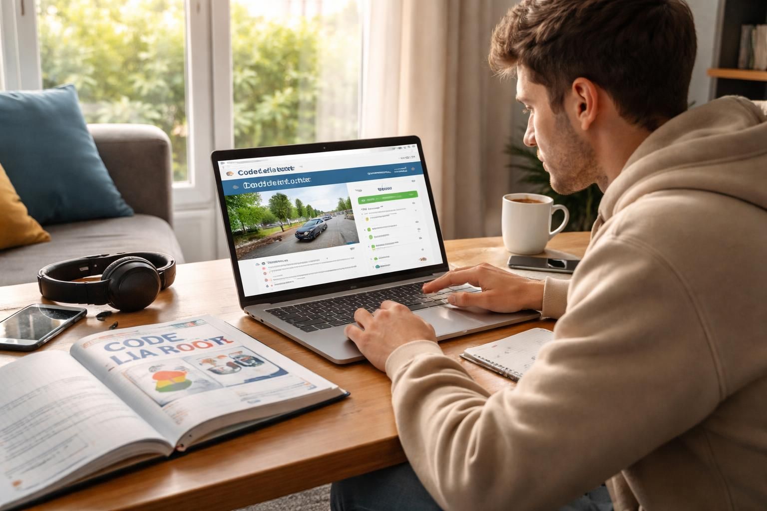 codedelaroute.io est votre partenaire idéal pour réussir l'examen du code de la route en ligne grâce à des cours interactifs et des tests pratiques adaptés à tous les niveaux.