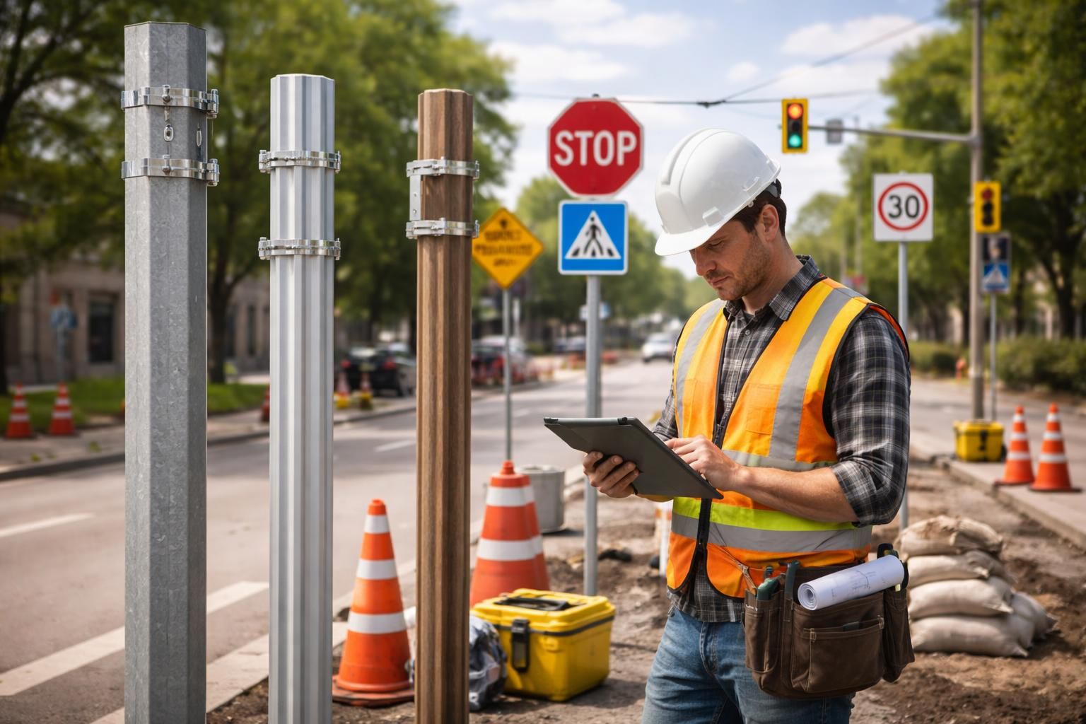 découvrez comment choisir le poteau de signalisation idéal pour votre projet grâce à nos conseils pratiques et adaptés à vos besoins.
