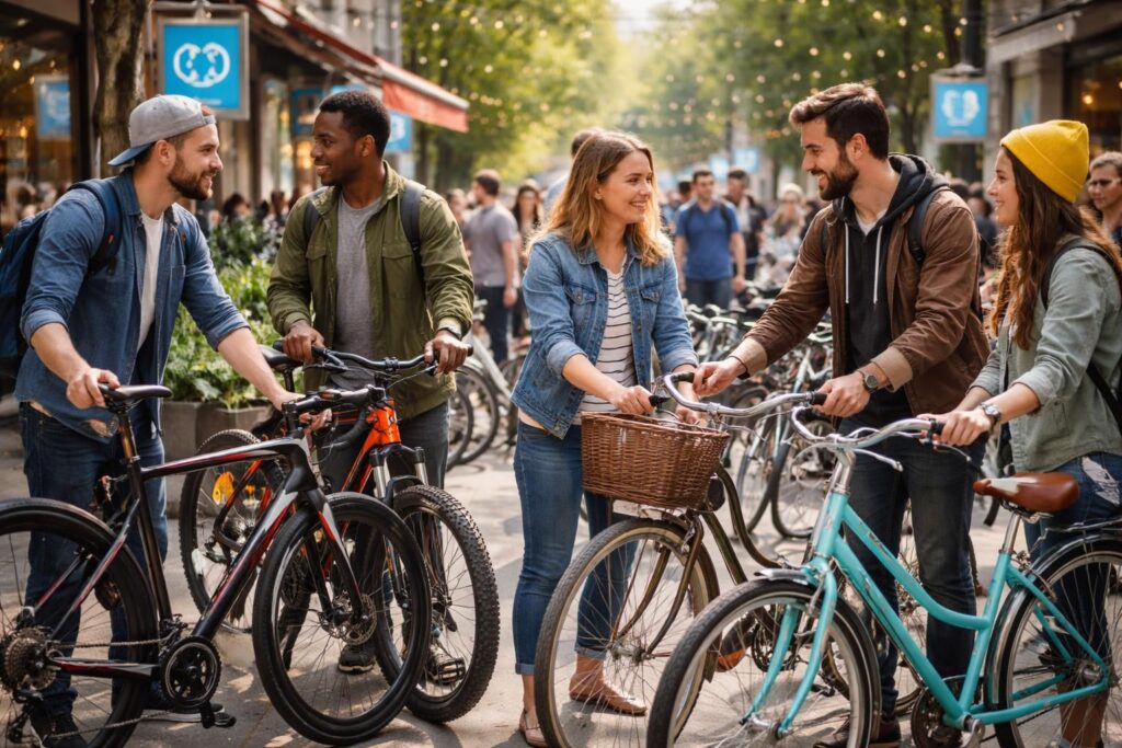 explorez notre sélection des meilleures plateformes pour échanger et troquer vos vélos facilement et en toute confiance.