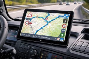 découvrez comment utiliser une tablette windows comme gps pour camion : itinéraires optimisés et respect des restrictions, guide complet pour routiers.