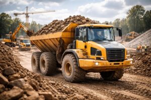 découvrez les avantages d'utiliser un dumper pour transporter efficacement des matériaux lourds, améliorer la productivité et assurer la sécurité sur vos chantiers.