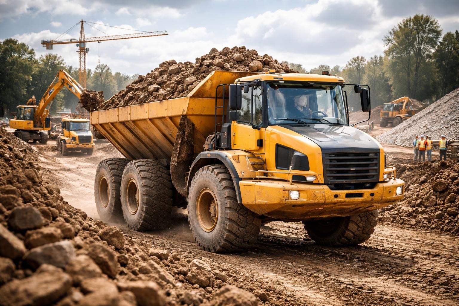 découvrez les avantages d'utiliser un dumper pour transporter efficacement des matériaux lourds, améliorer la productivité et assurer la sécurité sur vos chantiers.