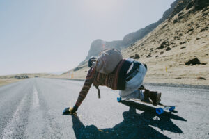longboard downhill