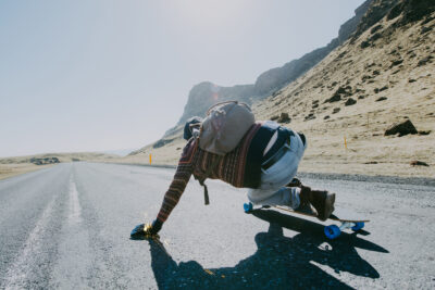 longboard downhill